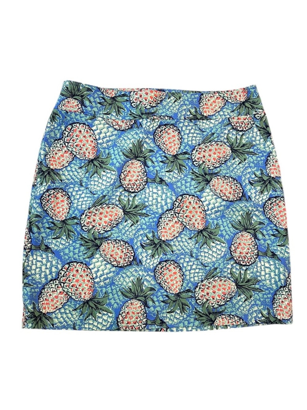 Talbots Pineapple Mini Skirt
